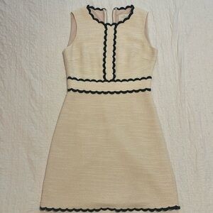 Kate Spade Scallop Tweed Dress